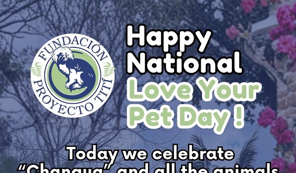 Happy National Love Your Pet Day