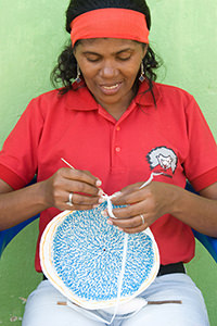 Artisan Crocheting Eco-Mochila